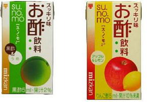 su.no.mo 黒酢＆うめ／アップル＆レモン